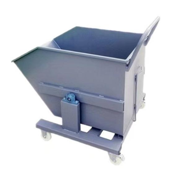 Forklift Tipper Bin Trash Waste Scrap Steel Self-dumping Hopper