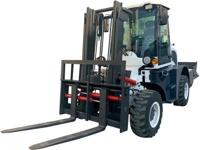 Hot Sale ET35A 4x4 Off Road Forklift 3.5ton Stacker 4WD Rough Terrain Forklift Price All Terrain Forklift