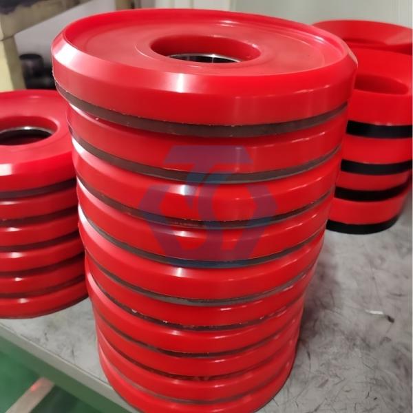 API 7K Oilfield Welling Drilling Mud Pump Assembly Spare Parts Rubber Piston