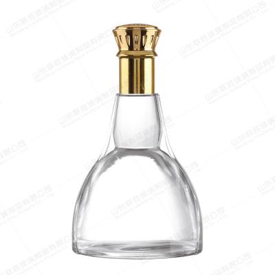OEM/ODM aceito personalizar garrafas de vidro de luxo para garrafas de vidro de licor