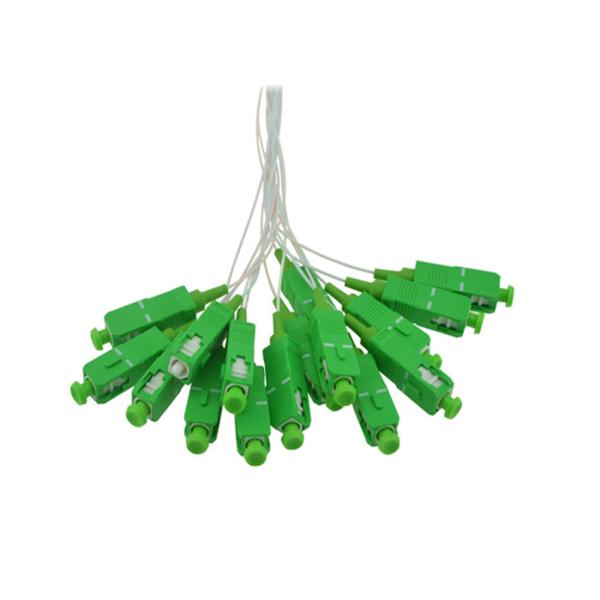 1 21 41 81 16 0.9mm Fiber Optic PLC Splitter With SC APC Connector