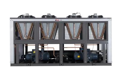 PLC Controlled Air Cooled Industrial Water Chiller With Screw Compressor For Precise Cooling Control
