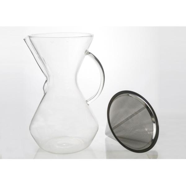 Paperless Pour Over Drip Coffee Maker 18/8 Stainless Steel Materials Eco - Friendly