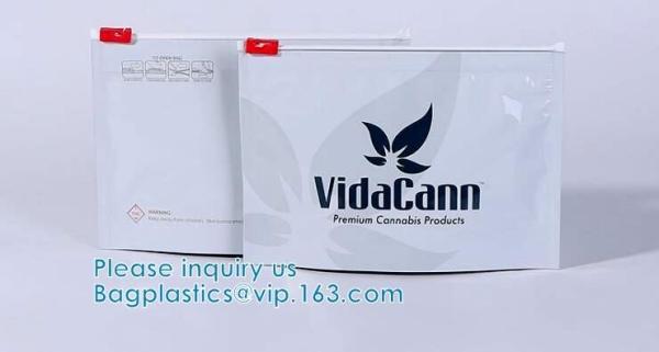 Child Resistant Locking Pouches, Zipper Pouch Custom Printed Packaging Exit Bag Resistant mylar bag Child proof
