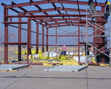 Agricultural Prefabricated Steel Building With Doors Windows ASTM BS