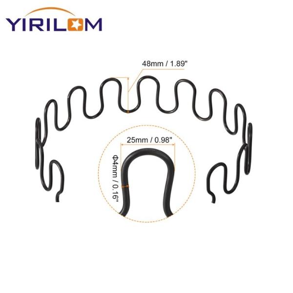 10mm Loop Width High Carbon Steel Wire Zigzag Spring for Sofa Easy to Install