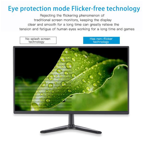 24 дюйма 1920*1080P 5ms 6ms светодиодные компьютерные мониторы HDMI VGA интерфейс