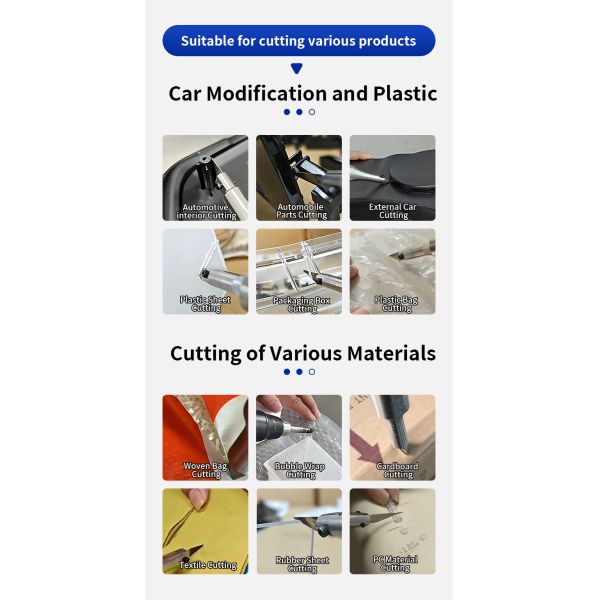 28KHz Lightweight Handheld Ultrasonic Cutting Machine For Plastic / Composite Materials