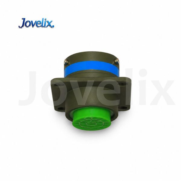 JY27508E12B35PN High-Reliability Circular Connector, Vibration Resistant, Gold-Plated Contacts, Bayonet Coupling, Multi-Pin Electrical Plug
