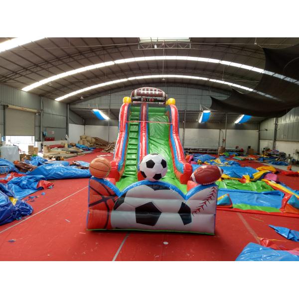 Commercial Inflatable Basketball Sport Games Water Pool Slide for Kids and Adults