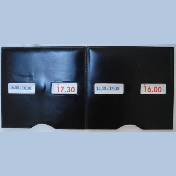 Customized Logo Black Plastic Parking Timer Snow Scraper Parking Disc for Auto Spare Parts