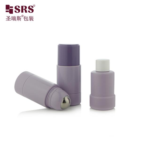 50ml PP PCR Refillable Roll On Bottle for Cosmetics