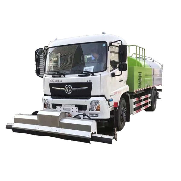 10m3 High Pressure Road Washer Truck Street Sweeper Cleaner With Gear Core Components