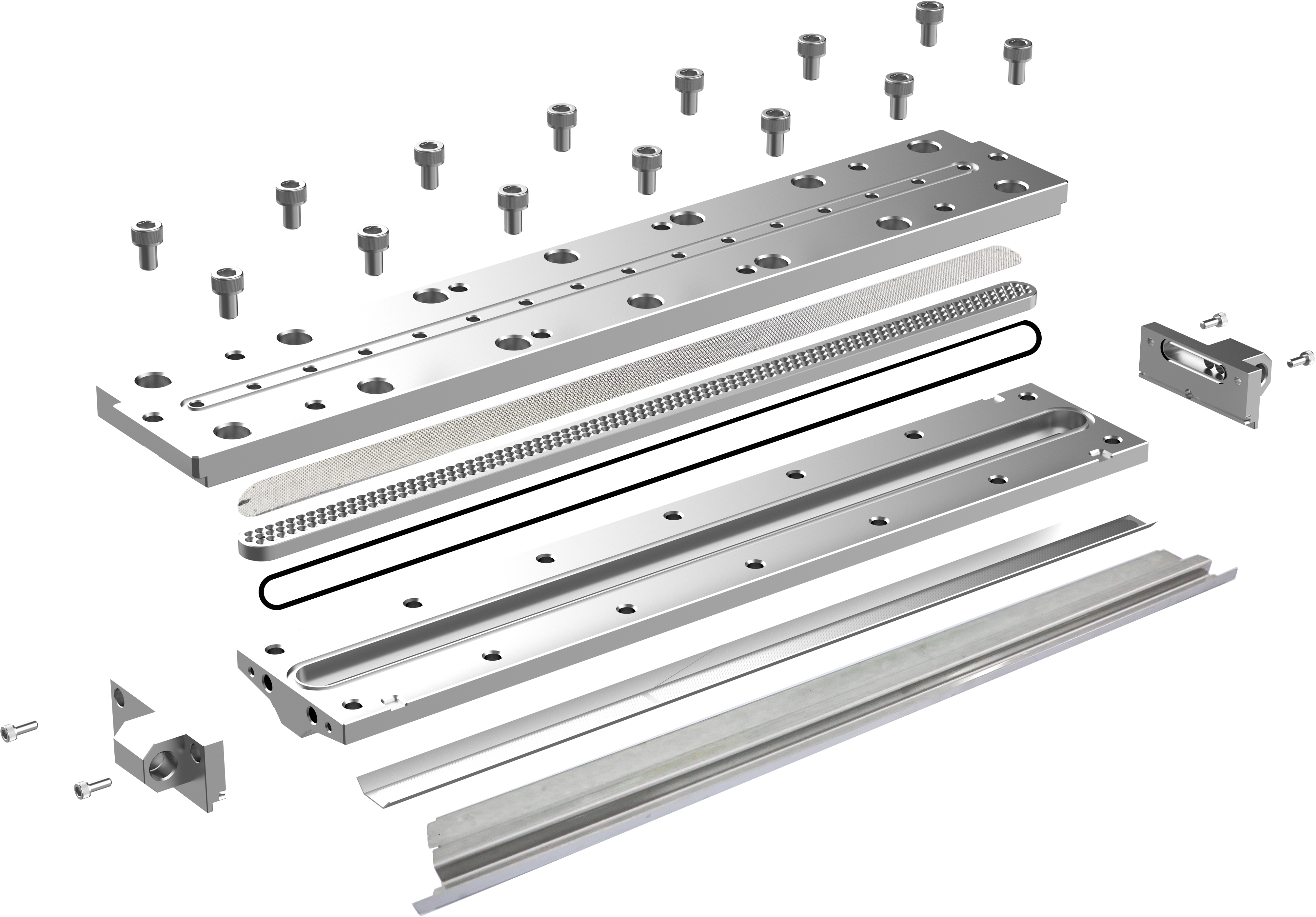 Customized 304 Stainless Steel Rectangular Spinneret Plate For Lyocell Fiber Production