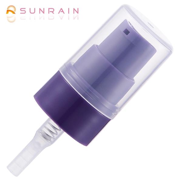 SR -801 Cosmetic cream plastic treatment pump for skin care , 18 / 410