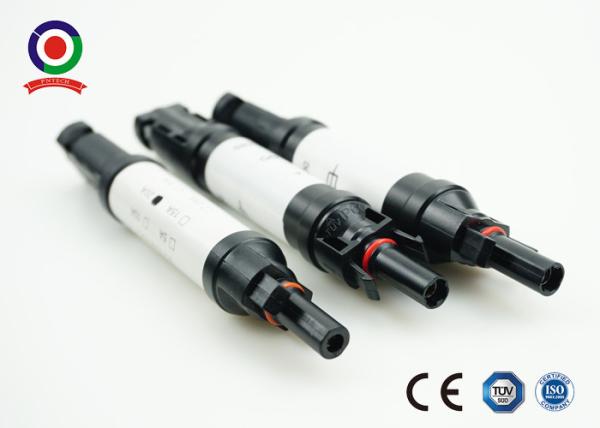 30A 1000V DC IP67 Conector de fusible solar Hombre Mujer