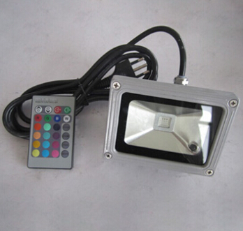 COB 10W LED Flood Light RGB with controller IP65