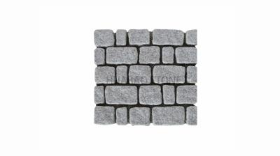 Well Flamed Stone Paving Tiles , Smooth Natural Stone Pavers Customized Size