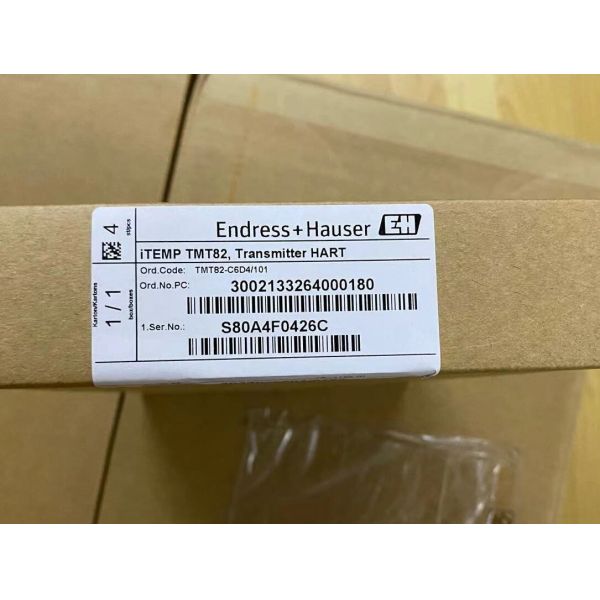 Endress+Hauser TMT82-C6D4101 | 2-Channel HART 7 Temperature Transmitter