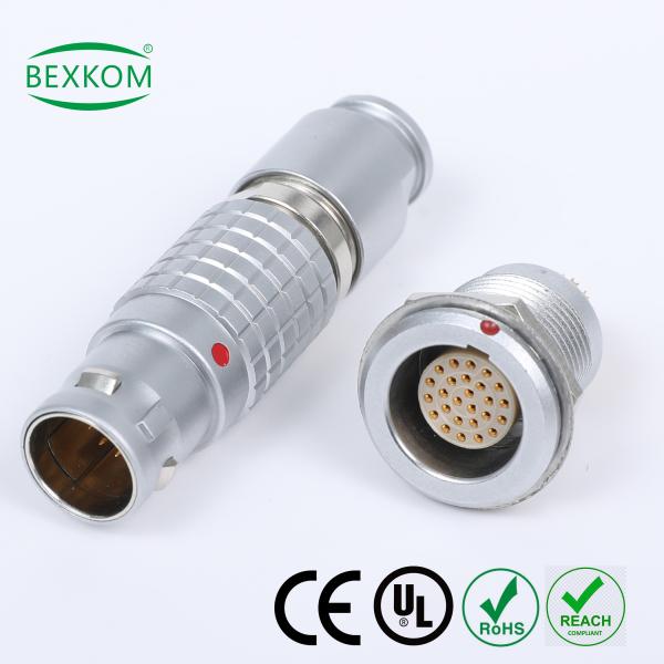 BEXKOM Push-pull circular connectors 100% LEMO compatible 2~48pins EMC shielding IP50 to IP68 waterproof size 00 to size 6