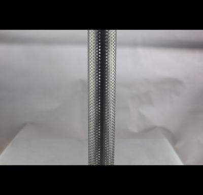 Custom Length Perforated Metal Pipe Carbon Steel AISI316 / 316L For Rolls