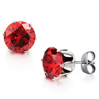 Wholesale Fashion Gay Pride Rainbow Stud Earrings Gay Jewelry Stainless Steel Earring Jewelry