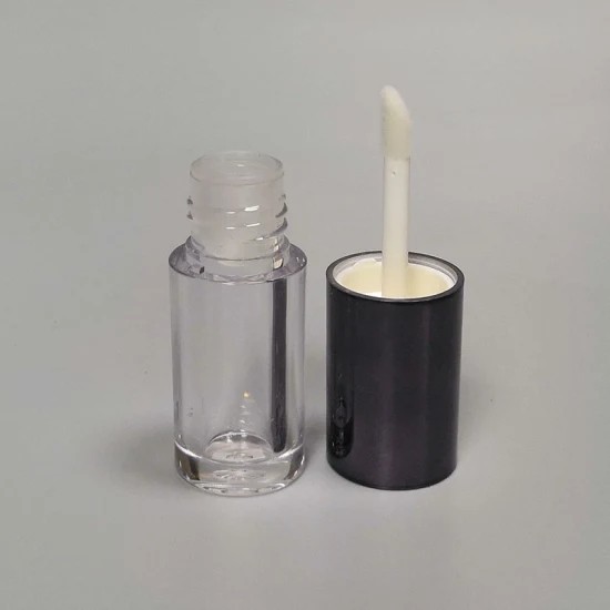 JL-LG102 PETG Round Empty Metal Personalised Lip Gloss Tubes 3.4ml Cosmetic Packaging
