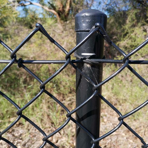 Galvanized PVC Coated Chain Link Fence Panels 2.0mm 2.5mm Thickness