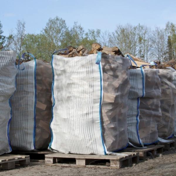 Black White 180gsm 800kg 1000kg 1.5ton Ventilated Big Bags For Sale Firewood
