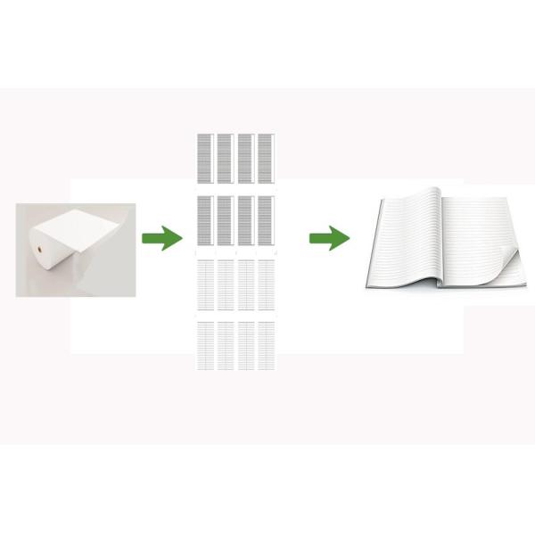 High Speed Hot Melt Glue Exercise Book Making Machine for Printing Press at Affordable