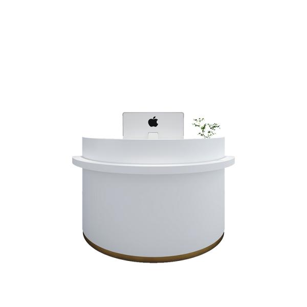 Meterial E1 MDF/MFC Melamine Board Cashier Desk for Beauty Salon and Baking Paint