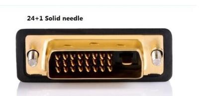 Factory price 24+1pin DVI TO DVI CABLE 1.8 M with magnetic rings