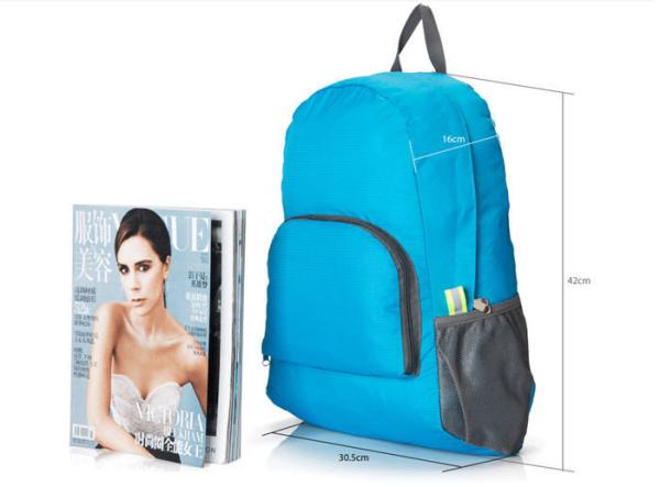 Backpack Luggage Travel Gear School College Sport Shoulder Hiking Camping Rucksack Foldbag