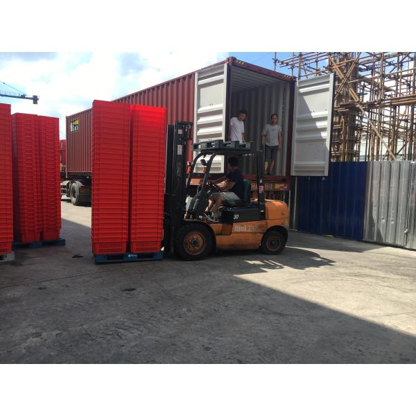 180* cajón plástico plegable higiénico 600 * 400 * 235m m resistentes con la tapa