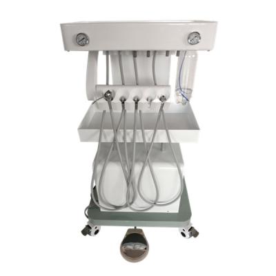 GM-B019 Mobile Dental Turbine Unit Cart with silent air compressor