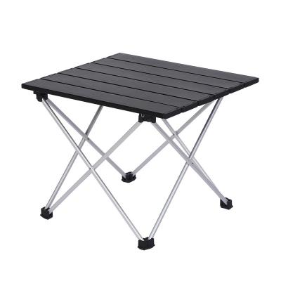 Tactical Aluminum Alloy Egg Roll Table Outdoor Folding Portable Picnic Table Low Lightweight Ultralight For Barbecue