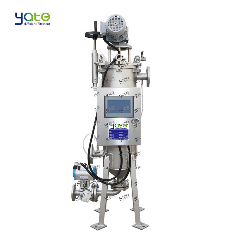 Fully Automatic High Temperature Edible Mixed Oil Stainless Steel Self-cleaning Filter with 304 316 Stainless Steel Housing