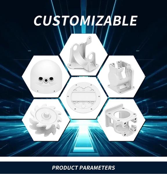 OEM Different Industry Types of Aluminum Casting Surface Treatment Aluminum Die-Casting Parts