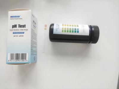 Precisão alta plástica de tiras de teste da urinálise das cetonas