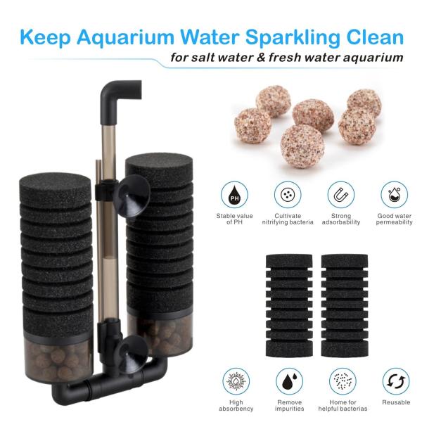 Salt Water 40 Gallon Quiet Aquarium Water Filter