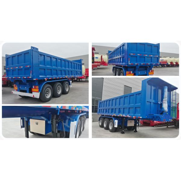 Semi-Trailer Dumper Self-dumping 3 Axle Hydraulic Tipping Trailer
