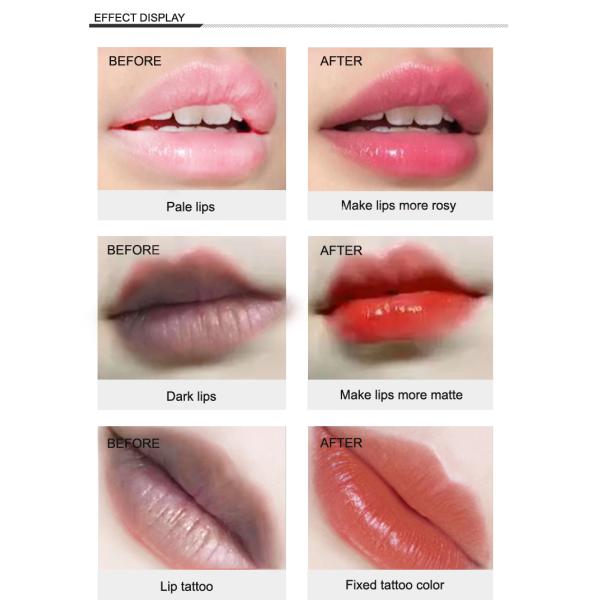 косметика макияжа татуировки бальзама ремонта губы 5ml/Pcs постоянная для повседневности