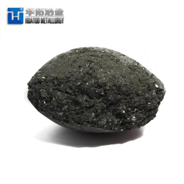 10-50mm Metallurgy Silicon Briquette Black For Steel Smelting