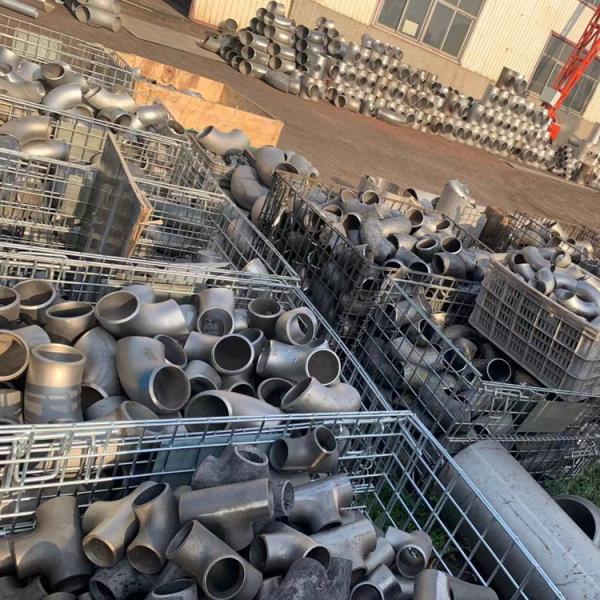 Локоть сваренный баттом конца Sch40 Cs трубы A234 безшовный