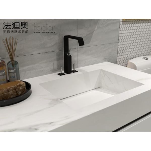 Стильный современный минималистский настенный шкаф для тщеславия