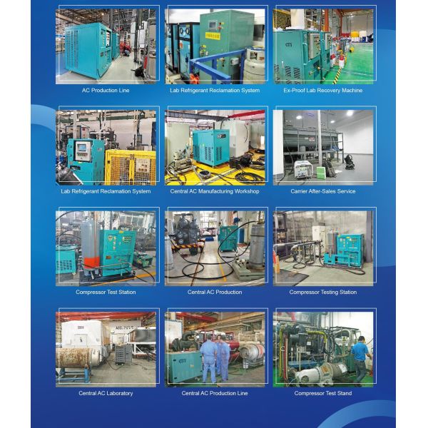 Oil Less Refrigerant Recovery Unit 10HP Freon Recovery Machine