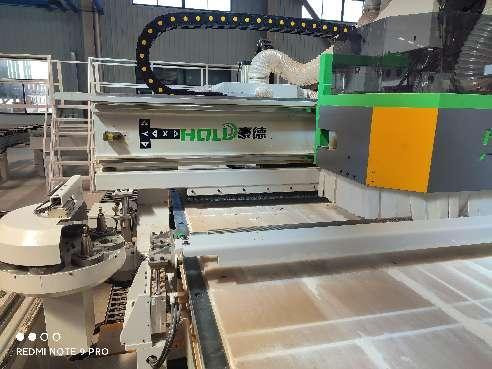 Вырезывание машины вложенности CNC servocontrol деревянное с журналом 12 инструментов и банком сверла 9V
