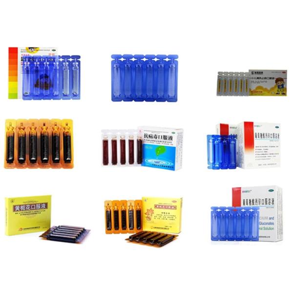 Best quality 5 heads 10ML Plastic Ampoule Filling Sealing Machine Automatic Control For Cosmetic Pepper