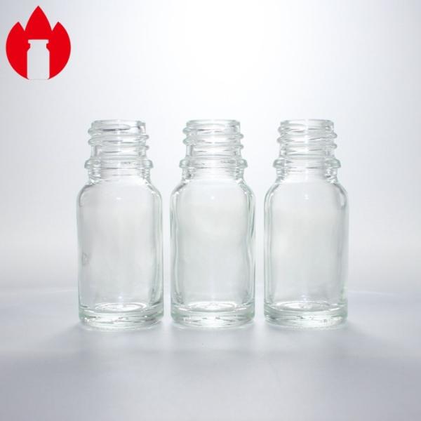 10 мл Прозрачная косметическая эфирная масла капельницы стеклянная бутылка