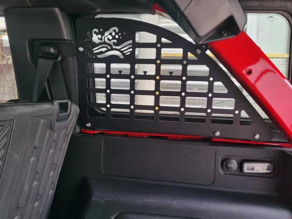 Bronco 2021 2022 Accesorios para automóviles Baju trasero Equipaje Ventana lateral Panel de almacenamiento Kit de bastidor multifunción Ideal